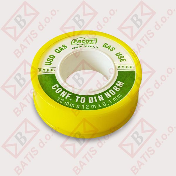 Slika - TEFLON TRAKA ZA PLIN 0,10MM12MM*12MET