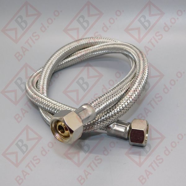 Slika CIJEV INOX 3/8F-3/8F 80CM RAVNA