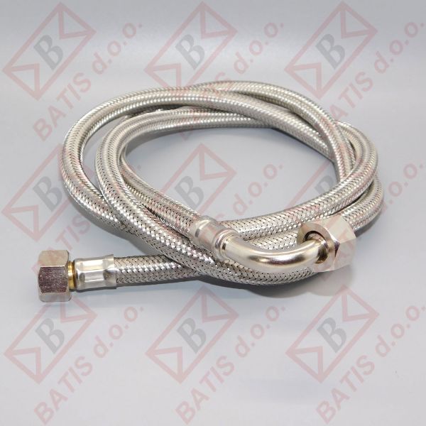 Slika CIJEV INOX 3/8F-3/8F 150CM 1.5M S KOLJ.