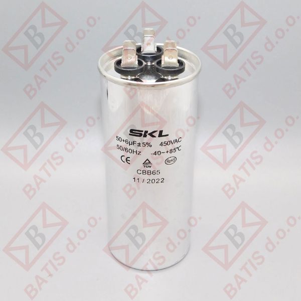 Slika KONDENZATOR KLIME 50 UF+6 UF