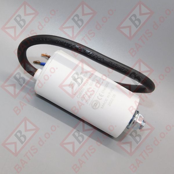 Slika KONDENZATOR 10 UF S KABLOM