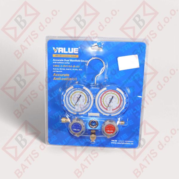 Slika MANOMETAR FI68 R410A-407C-R134- R22 BLISTER 