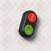 Slika PREKIDAČ SALAMOREZNICE METRO-HORECA 30x22 MM CRVENO/ZELENI