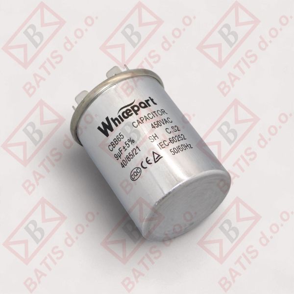 Slika KONDENZATOR 9MF METALNI WHICE