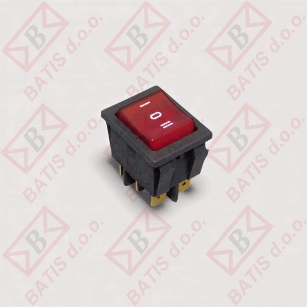 Slika PREKIDAČ 16A 1-0-2 ŠIROKI DS401YIR02